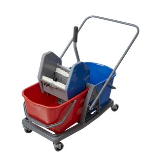 Double Mop Bucket (Plastic Frame)