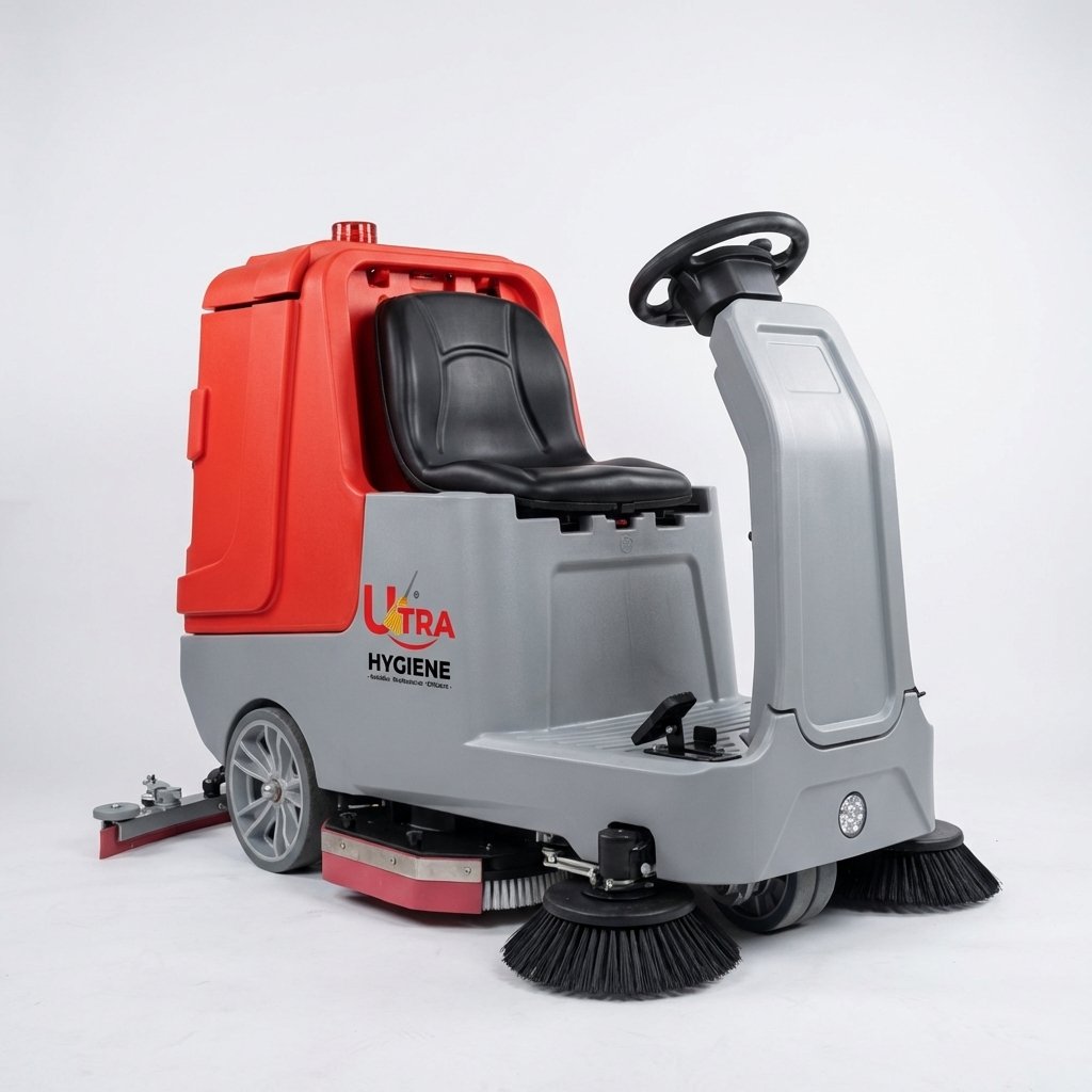 UH-R85B Ride On Floor Scrubber
